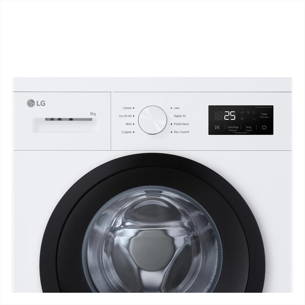 Immagine del prodotto LG - Lavatrice F4NA10S8NWK SERIE A1 8 Kg Classe A-White