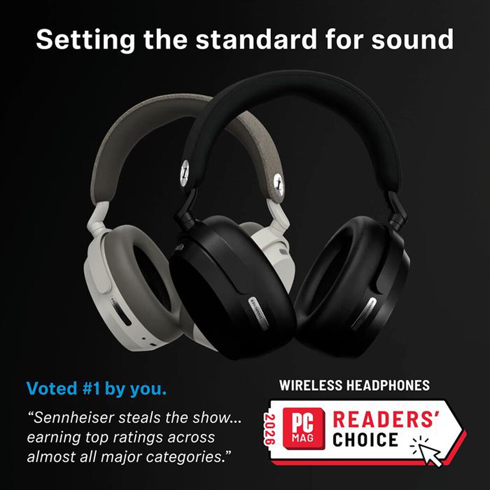 Immagine del prodotto SENNHEISER - Cuffia circumaurale wireless Bluetooth MOMENTUM 5-BLACK
