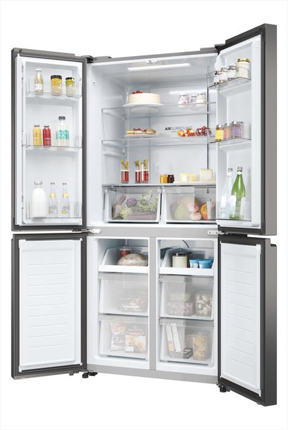 Immagine del prodotto HAIER - Frigorifero multidoor HCR3818ENMD Classe E 467 lt-Grigio