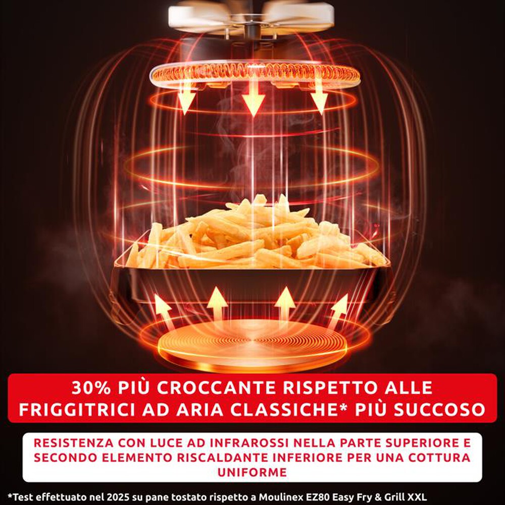 Immagine del prodotto MOULINEX - Friggitrice ad Aria Easy Fry Infrared EZ8328F0-Nero