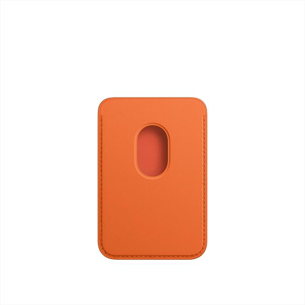 "APPLE - Portafoglio MagSafe in pelle per iPhone-Arancione"