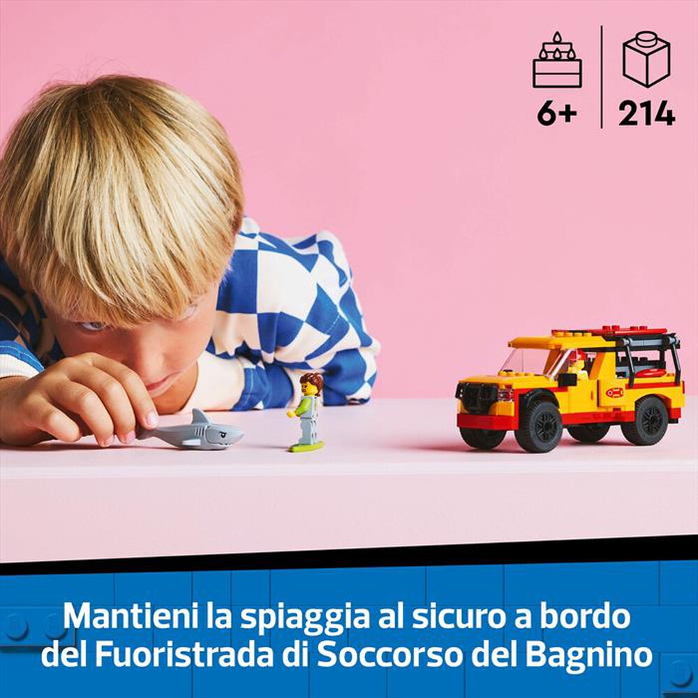 Immagine del prodotto LEGO - CITY Fuoristrada di soccorso del bagnino 60453