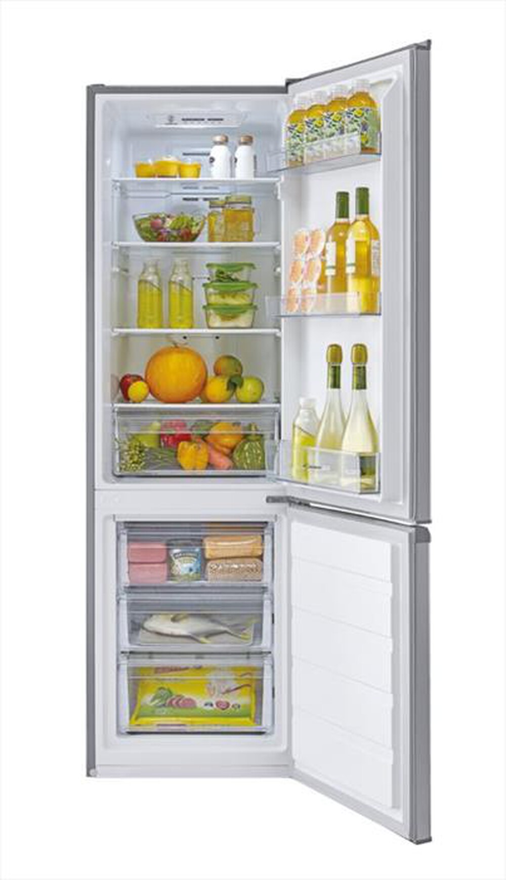 "CANDY - Frigorifero combinato CMICN 5182XN Classe F"