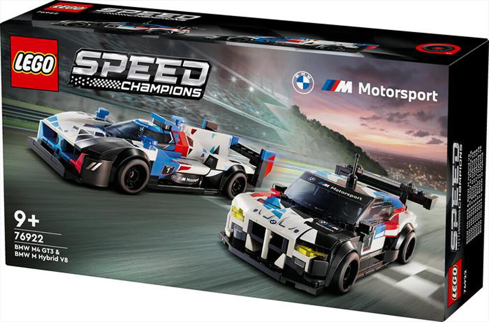 Immagine del prodotto LEGO - SPEED BMW M4 GT3 e BMW M Hybrid V8 76922