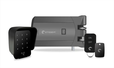 E-TIGER - KIT D3 SERRATURA SMART-Black