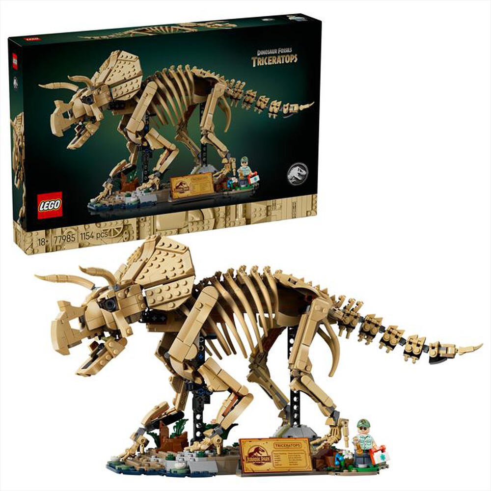 Immagine del prodotto LEGO - JURASSIC WORLD Fossili dinosauro:Triceratopo-77985