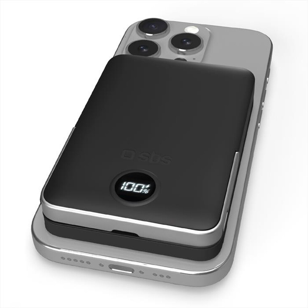 Immagine del prodotto SBS - Powerbank TEBB10000MAGSTAND-Nero