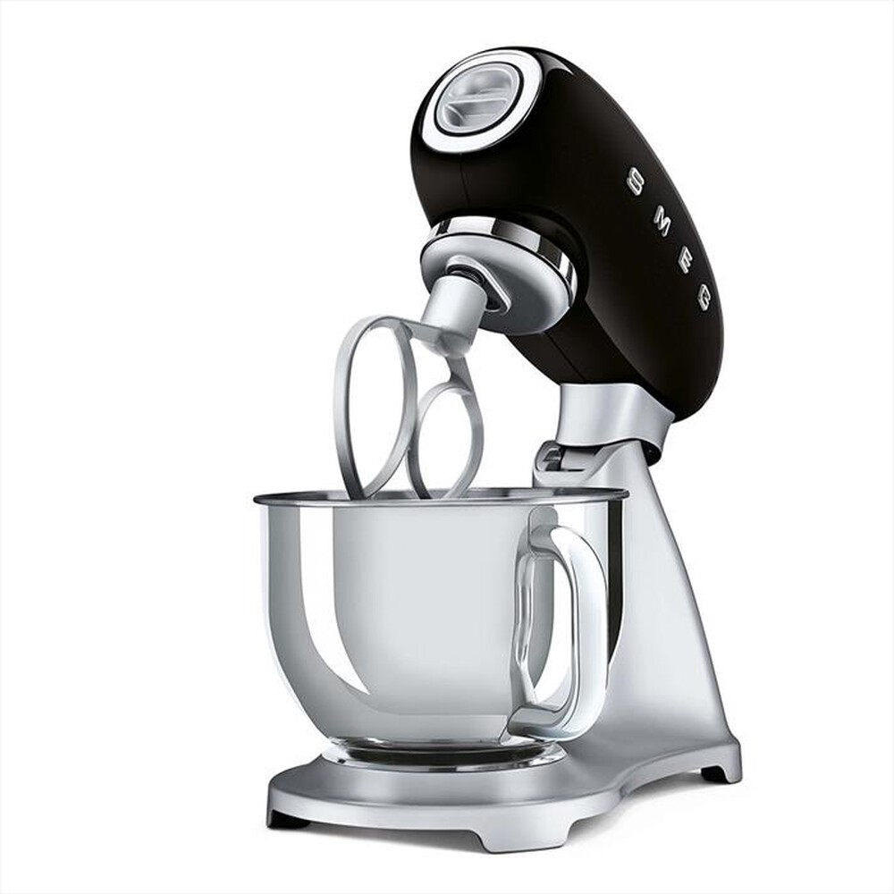 "SMEG - Impastatrice Standard 50's Style – SMF02BLEU-nero"