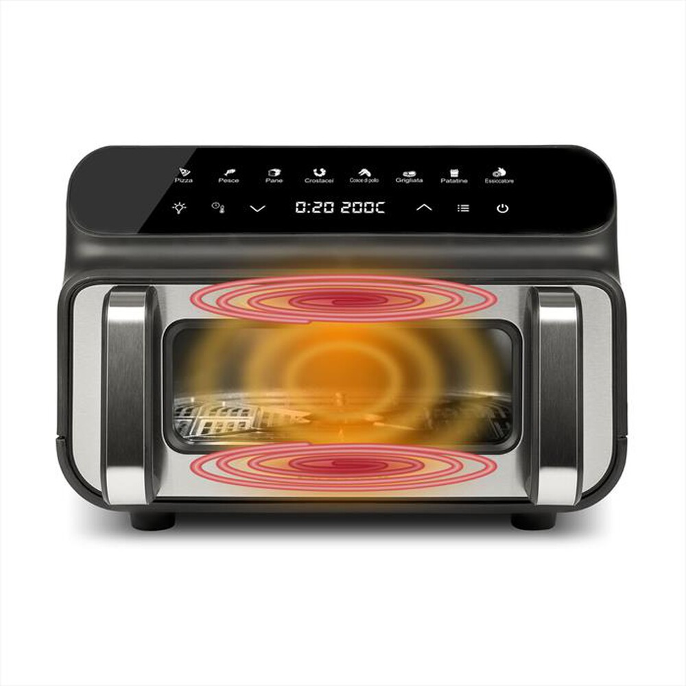 Immagine del prodotto G3FERRARI - Friggitrice ad aria G10181-Nero / Silver