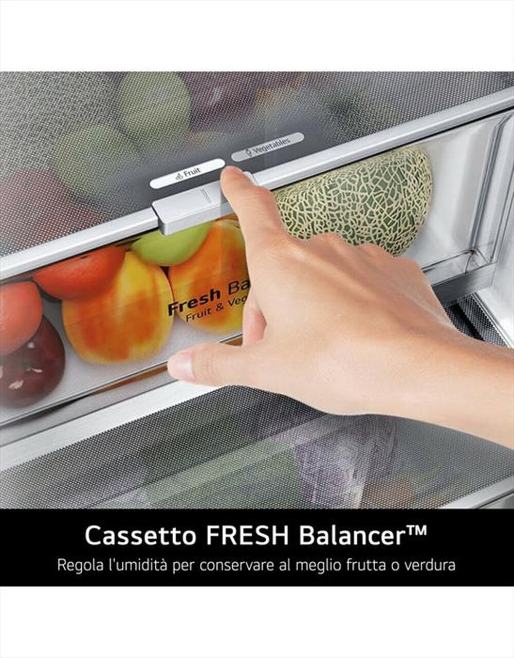 Immagine del prodotto LG - Frigorifero side by side GSGV80EPLL InstaView - E-Black