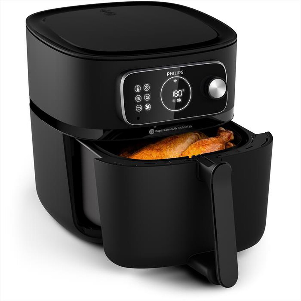 "PHILIPS - FRIGGITRICE AIRFRYER SERIE 7000 DA 8.3L HD9876/90-nero"