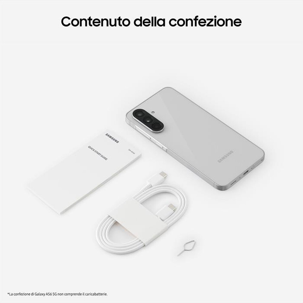 Immagine del prodotto SAMSUNG - Smartphone Galaxy A56 5G 128GB-Awesome Lightgray