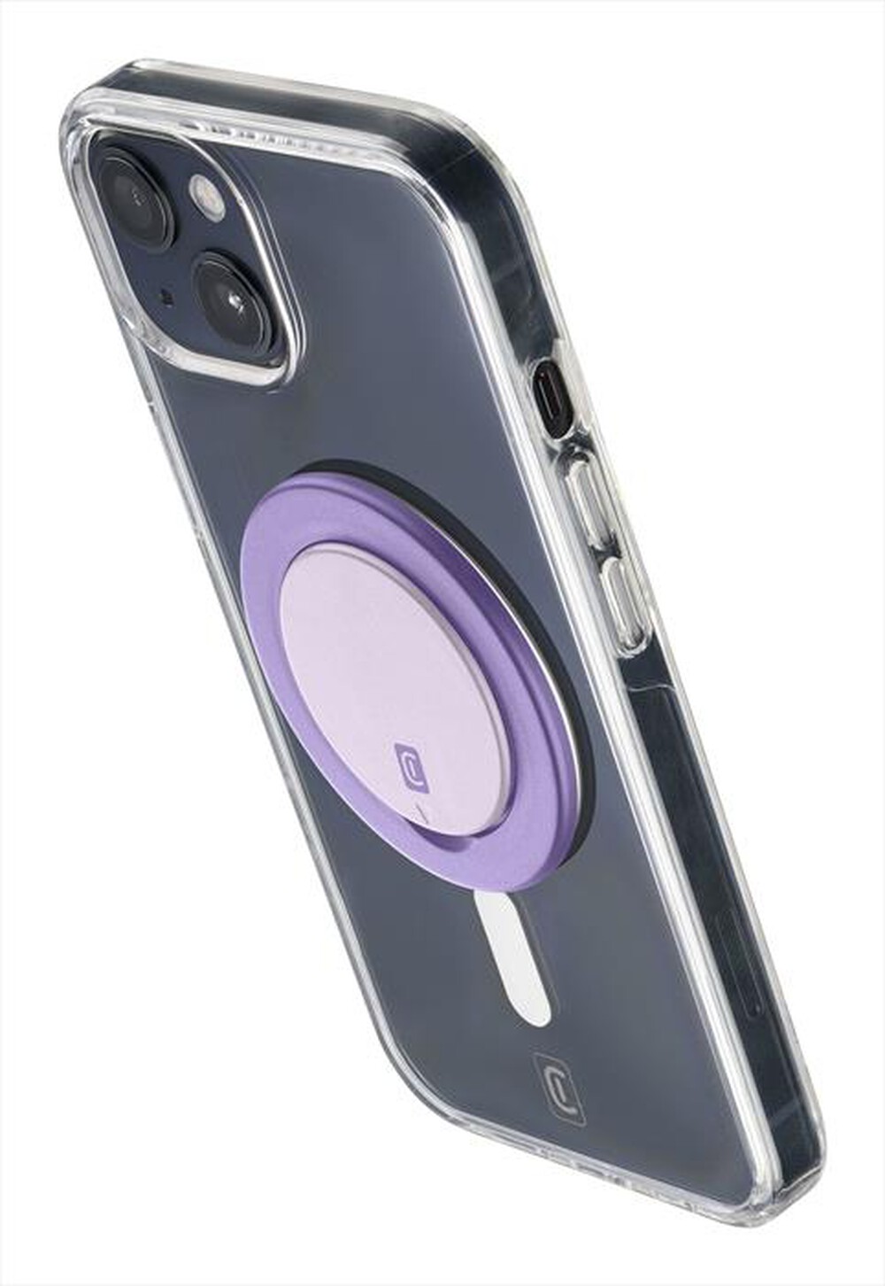 "CELLULARLINE - Supporto magnetico con funzione stand MagSafe-Violet"