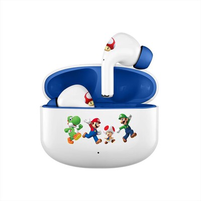 OTL - Auricolari Bluetooth MARIO FRIENDS CORE TWS-BLUE