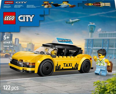 LEGO - CITY Taxi giallo - 60487