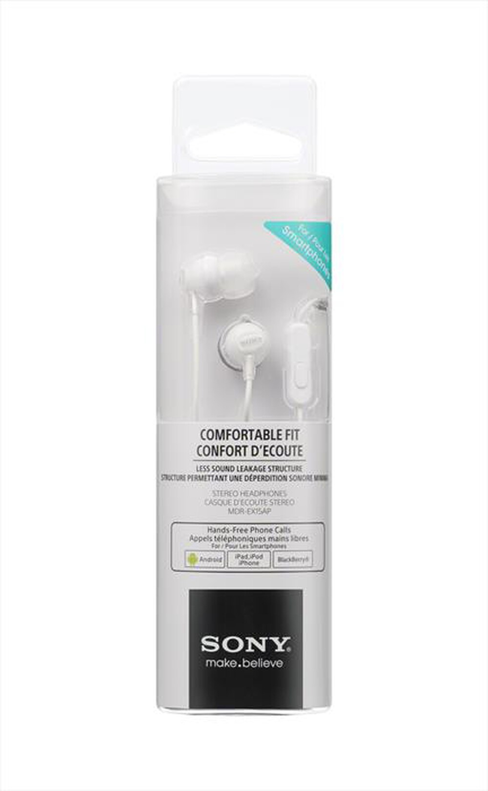 "SONY - MDREX15APW.CE7-BIANCO"