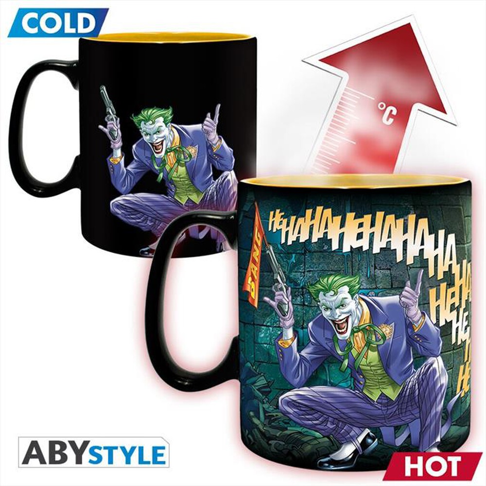 "ABYSSE - DC COMICS Tazza termosensibile - Batman & Joker"