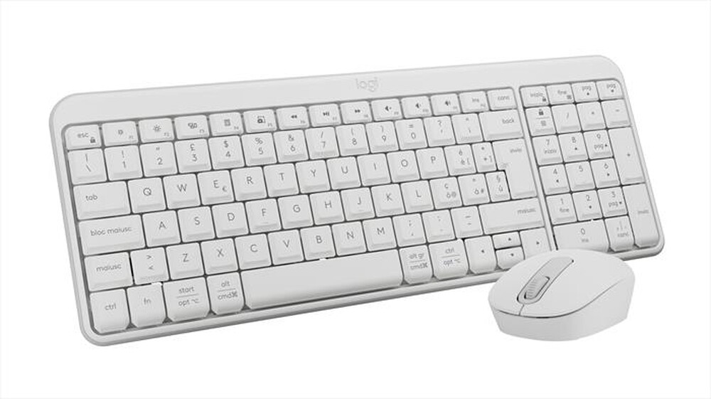Immagine del prodotto LOGITECH - Tastiera + Mouse MK250-Off White