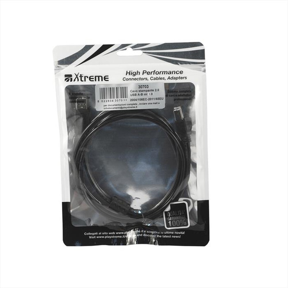 Immagine del prodotto XTREME - 30703 - Cavo per stampanti USB-NERO