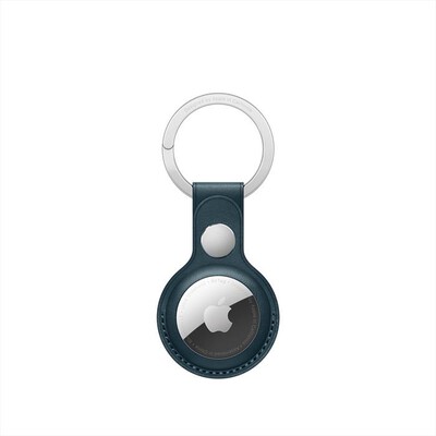 APPLE - Portachiavi AirTag in pelle-Blu Baltico