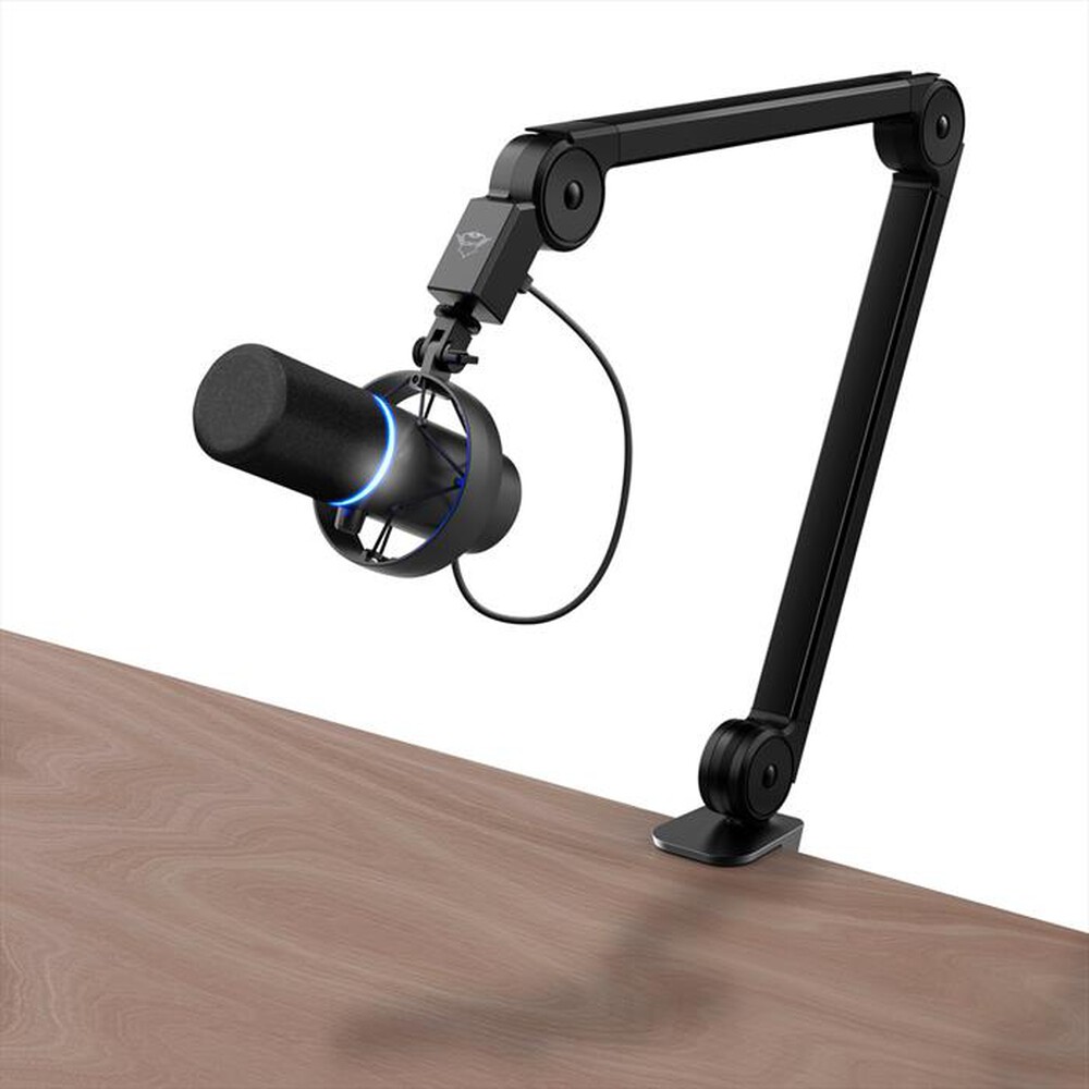 "TRUST - GXT 255+ ONYX MICROPHONE & ARM-Black"