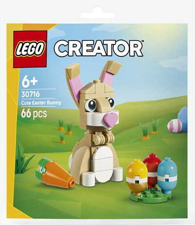 LEGO - 30716 ADORABILE CONIGLIETTO DI PASQUA-Multicolore