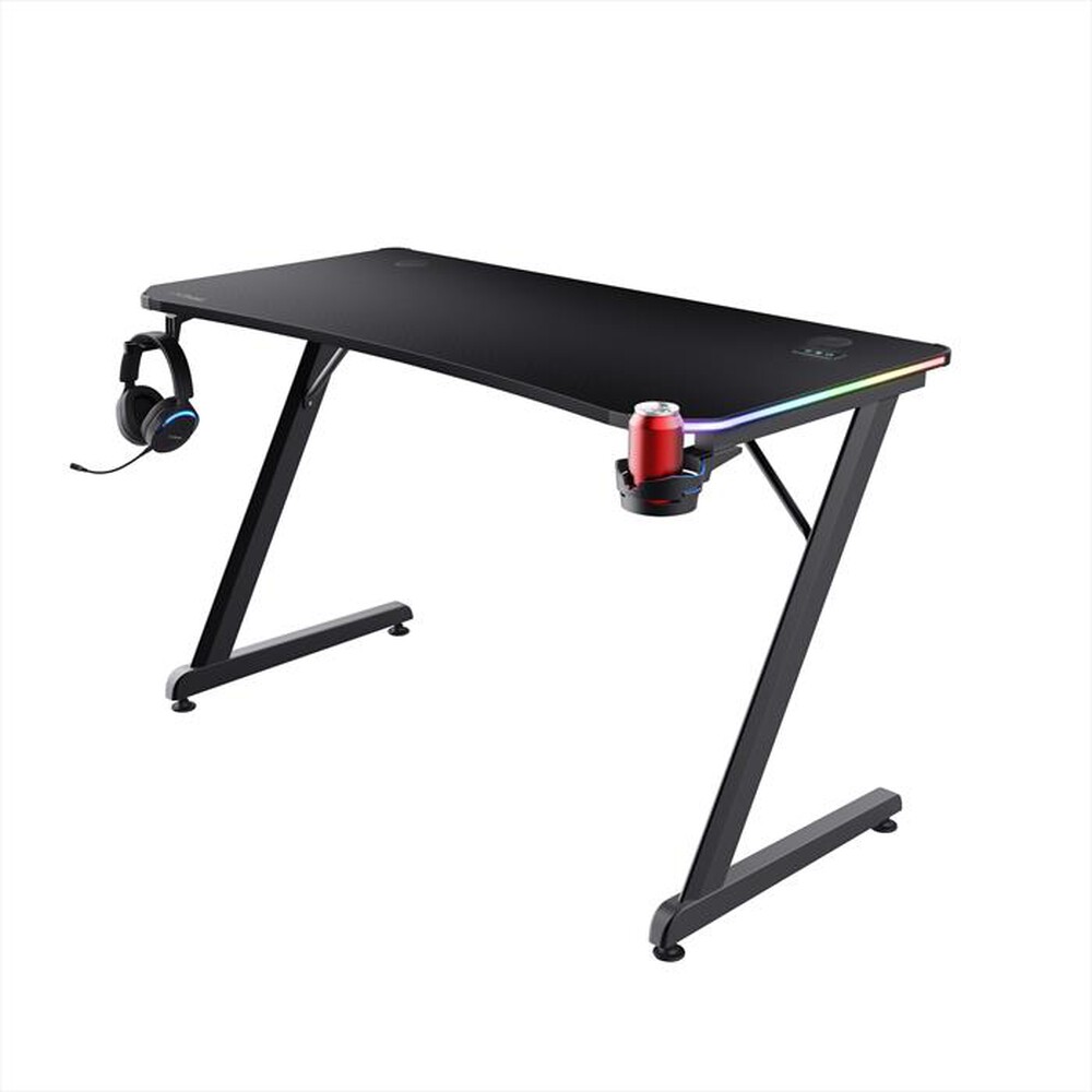 Immagine del prodotto TRUST - Scrivania gaming GXT709 LUMINUS RGB DESK-Black