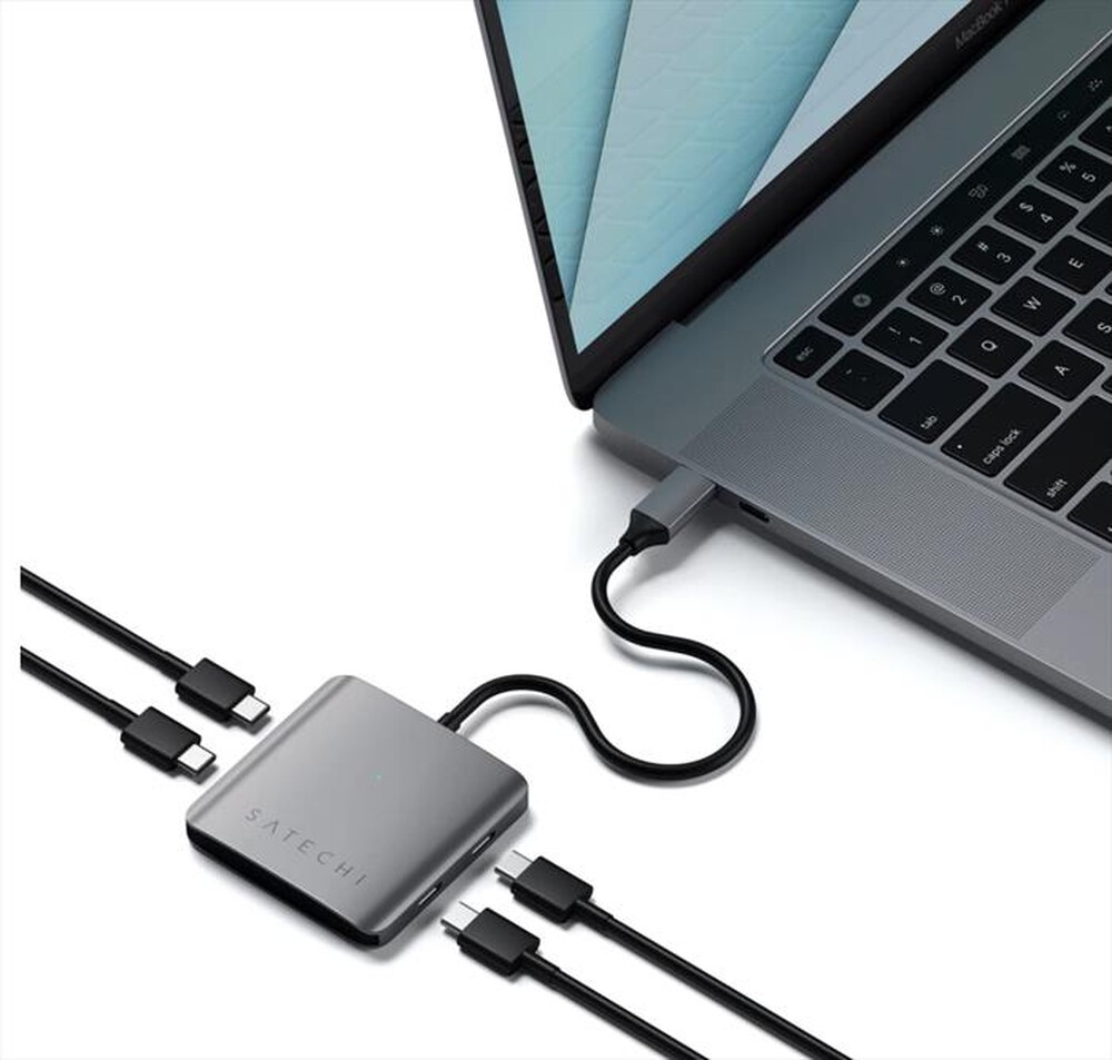 "SATECHI - HUB USB-C A 4 PORTE"