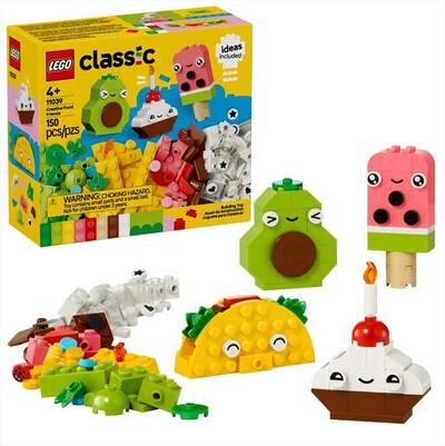 LEGO - CLASSIC Alimenti creativi - 11039-Multicolore