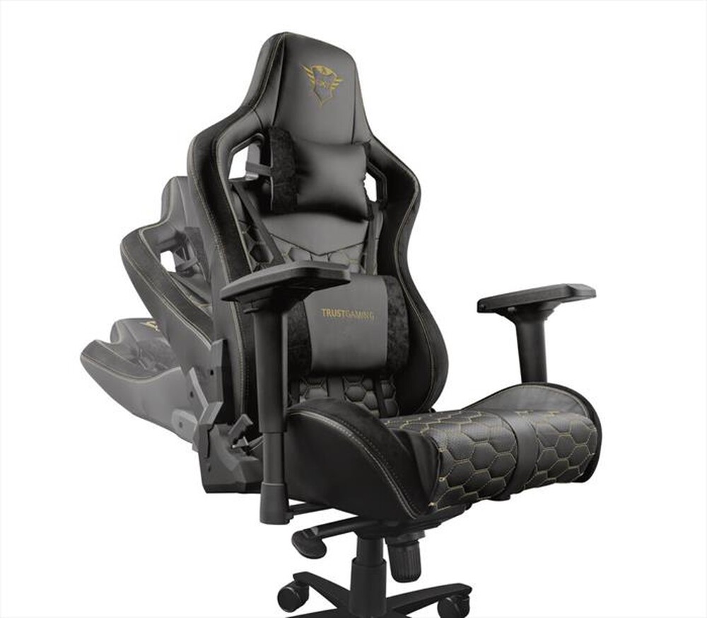 "TRUST - Sedia gaming GXT712 RESTO PRO CHAIR-Black"