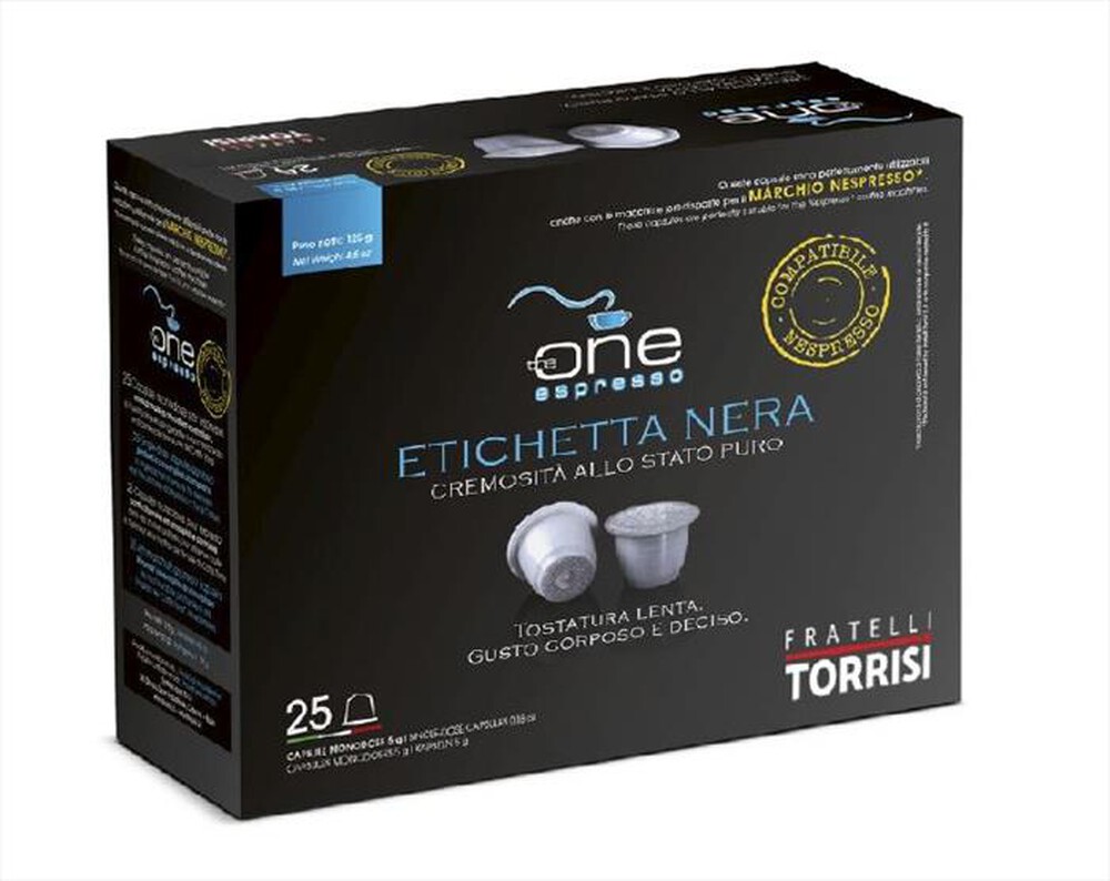 "TORRISI - The One - Comp. NESPRESSO 25 caps"