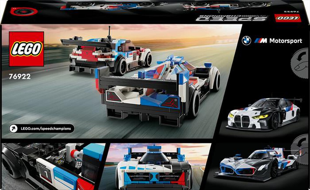 Immagine del prodotto LEGO - SPEED BMW M4 GT3 e BMW M Hybrid V8 76922