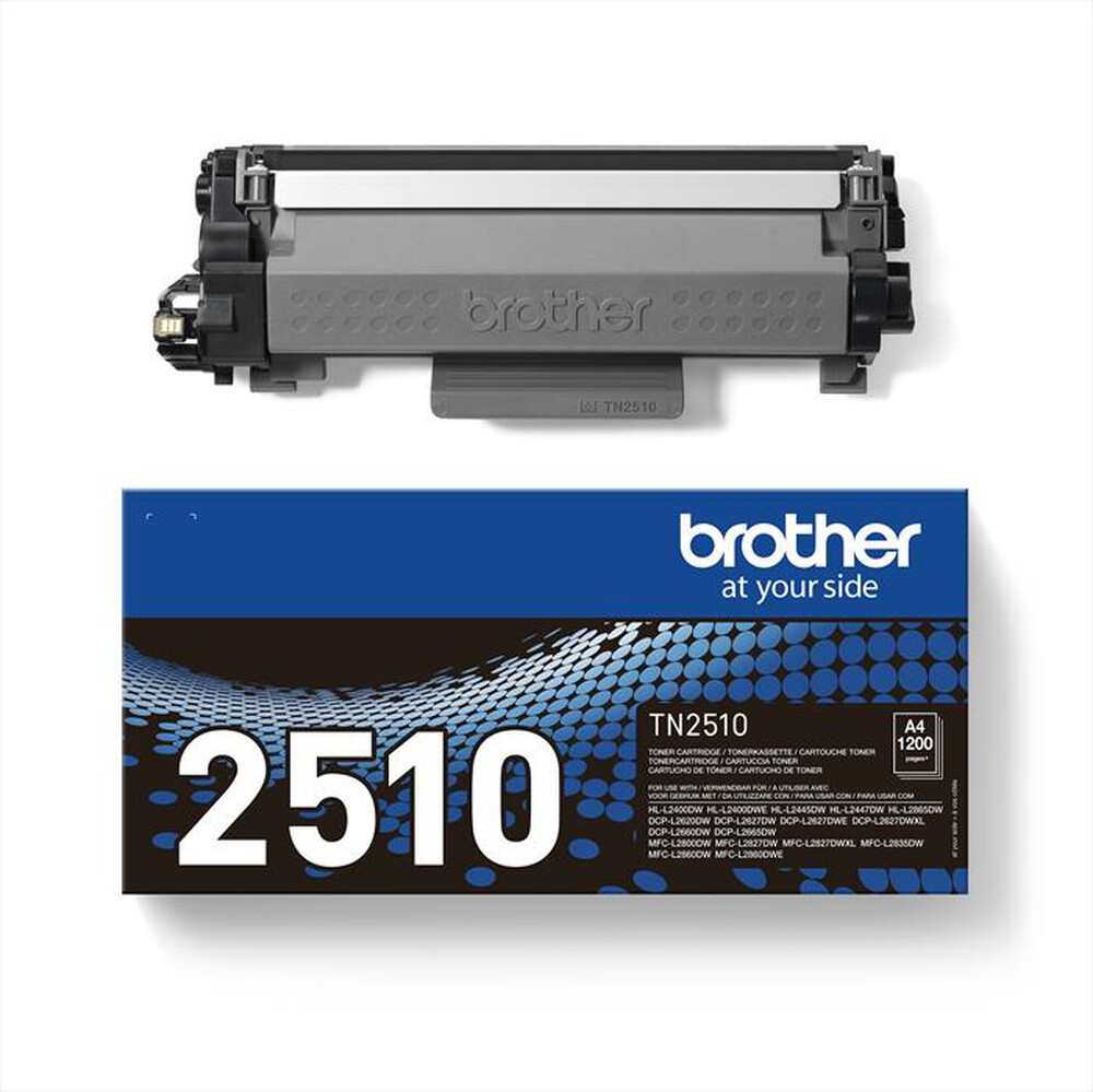 "BROTHER - Toner Nero TN2510 per stampa laser"
