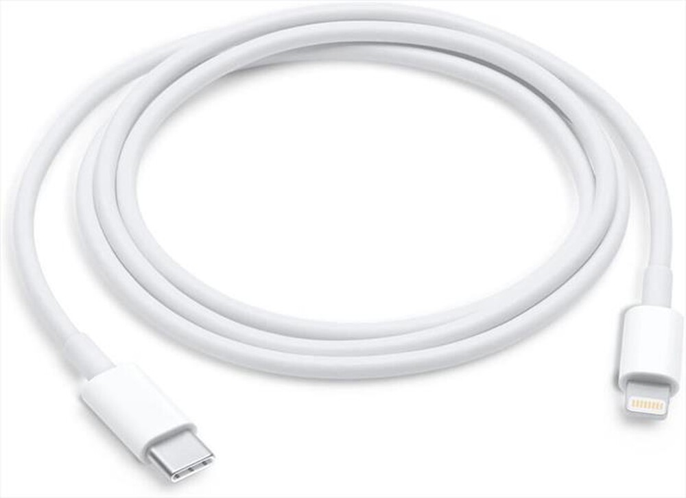 "APPLE - Cavo da USB-C a Lightning (1 m)-Bianco"