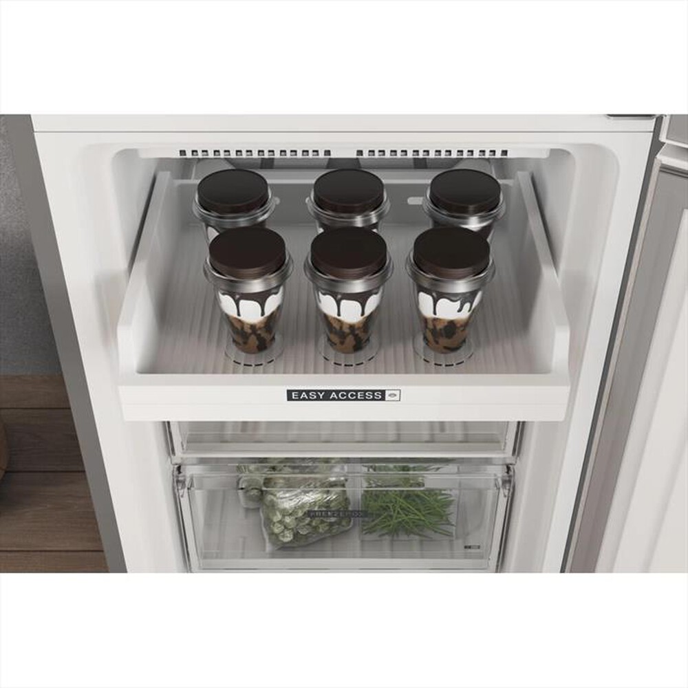 "WHIRLPOOL - Frigorifero combinato W7X 82I OX Classe E 335 lt-Stainless steel"