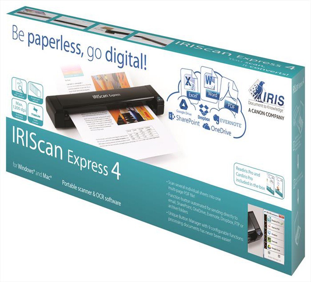 "IRIS - IRISCAN EXPRESS 4-nero"