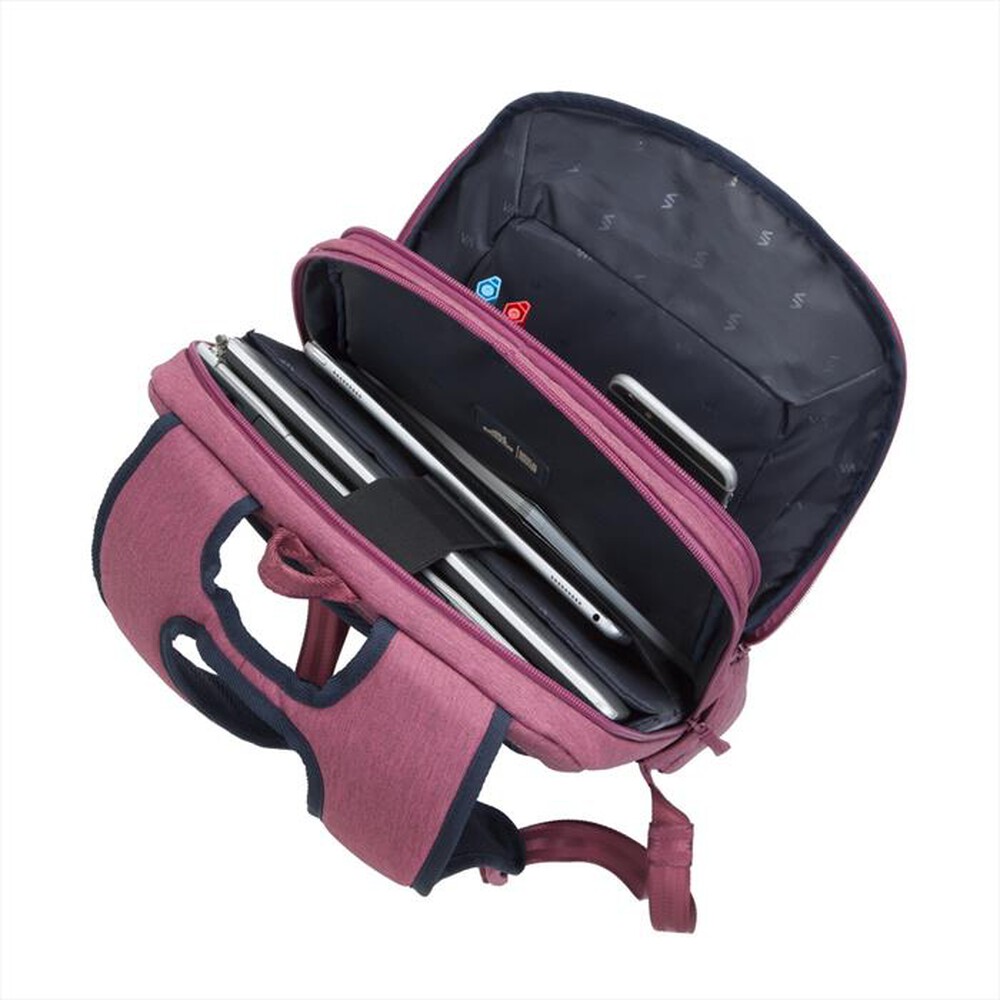 "RIVACASE - 7760 ZAINO PER NOTEBOOK DA 15,6\"-Rosso"
