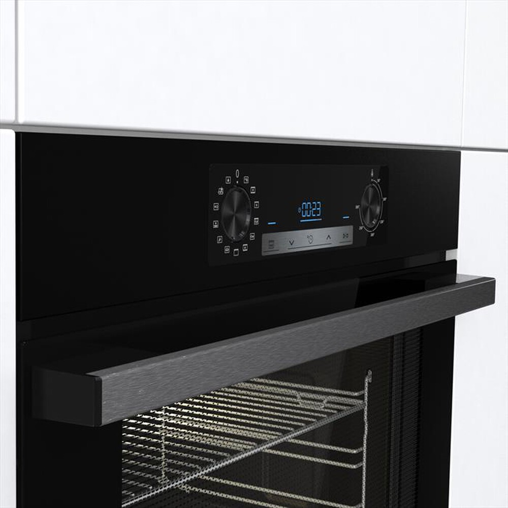 "HISENSE - Forno incasso elettrico BSA65226AB Classe A-Nero con inserti Black Inox"