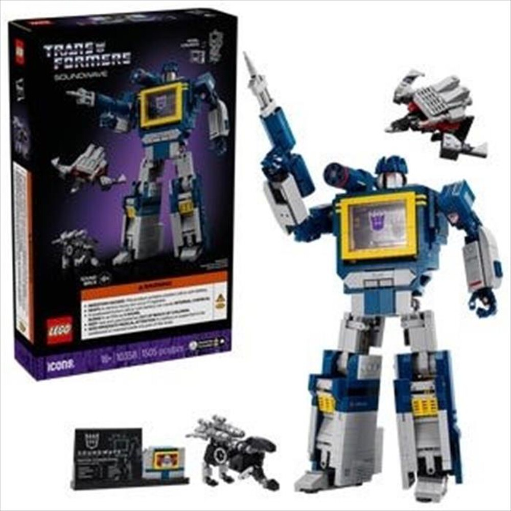 Immagine del prodotto LEGO - ICONS Transformers: Soundwave - 10358-Multicolore