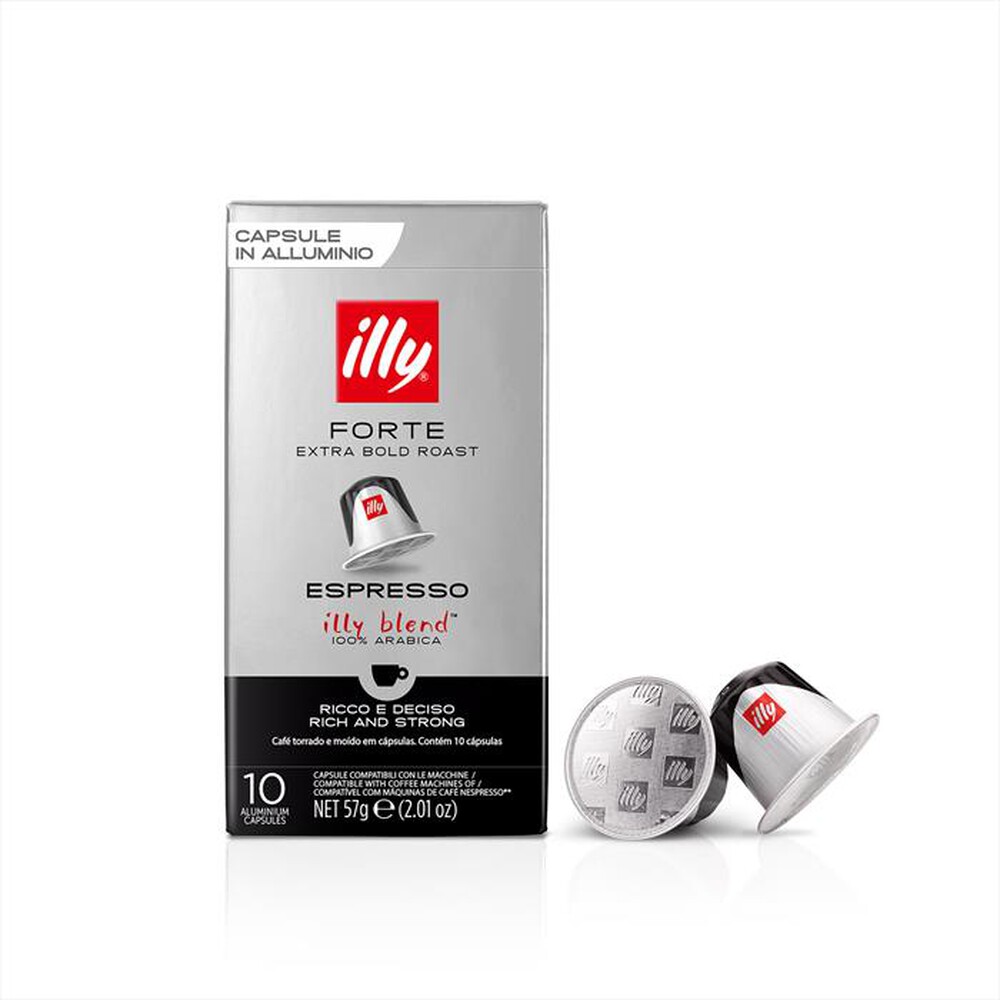 "ILLY - 10 CAPSULE COMPATIBILI NESPRESSO FORTE"