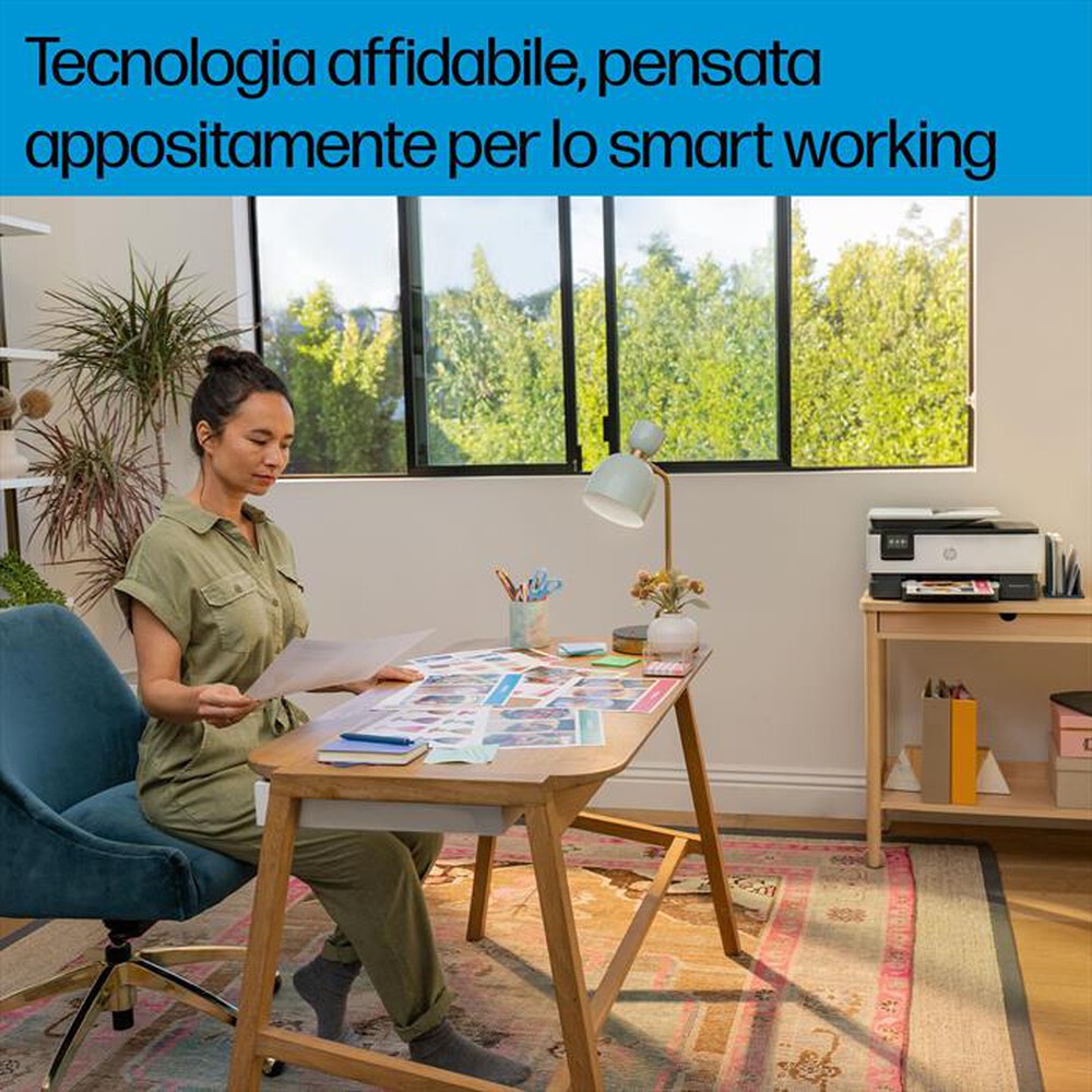 "HP - OFFICEJET 8125E 3 MESI DI INCHIOSTRO CON HP+-Blue"
