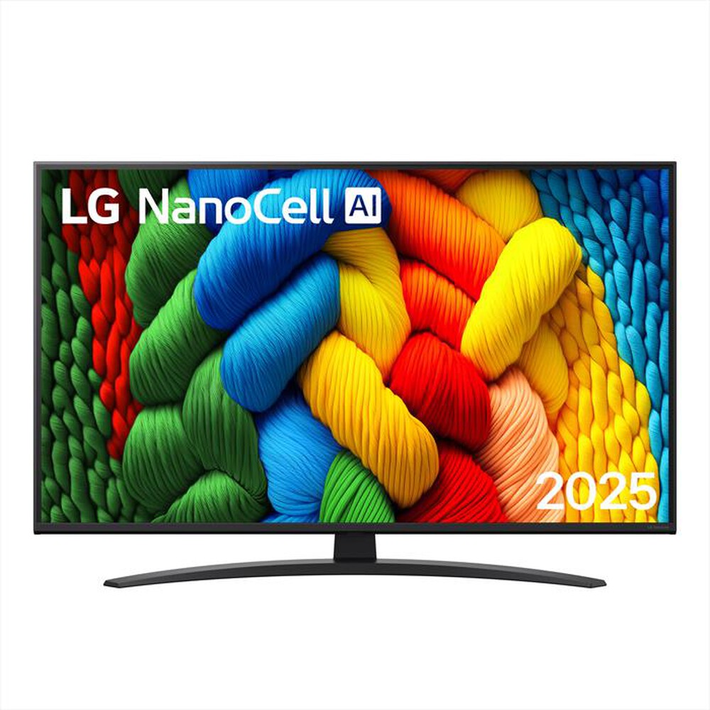 "LG - 43NANO81A6A-Charcoal Black"
