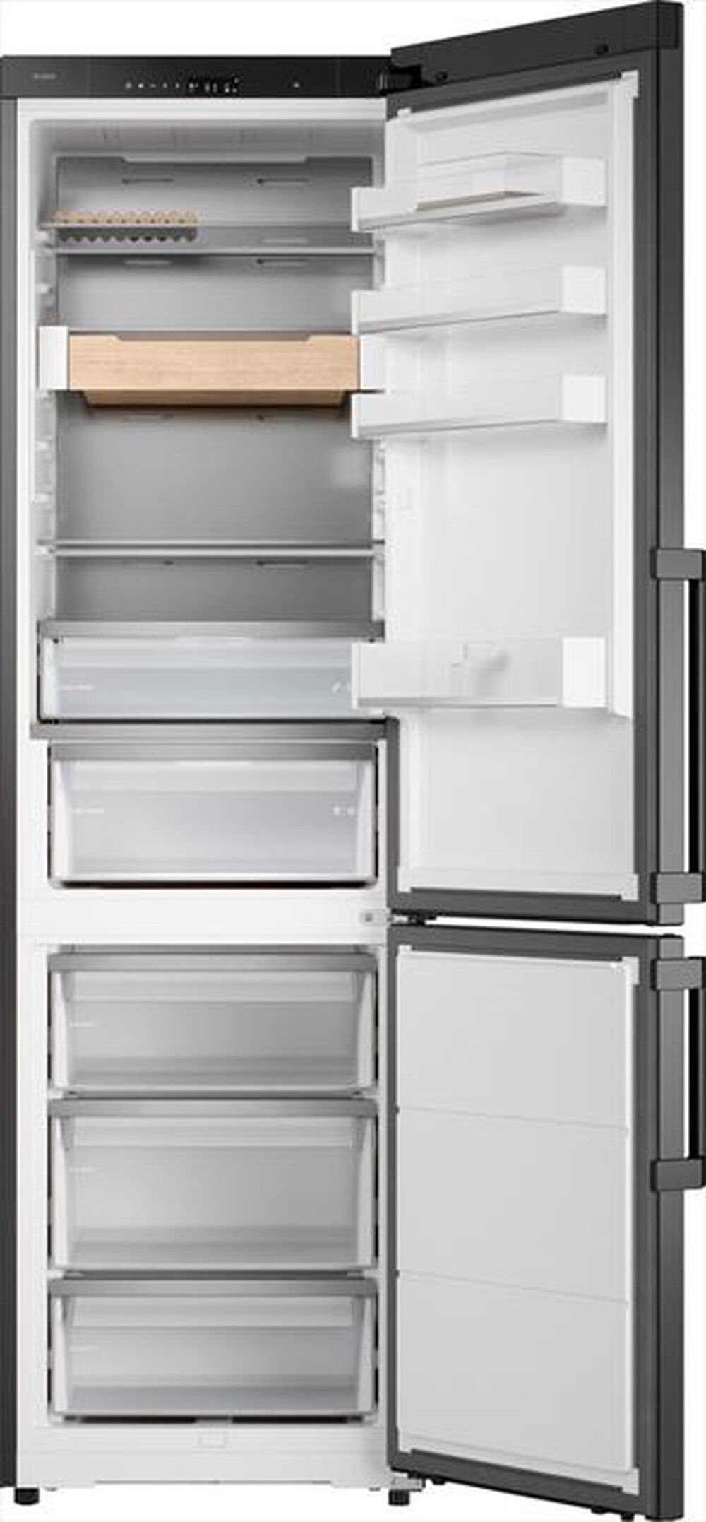 Immagine del prodotto ASKO - Frigorifero combinato RFC 526 RNBB1 Classe B 409lt-Black Steel