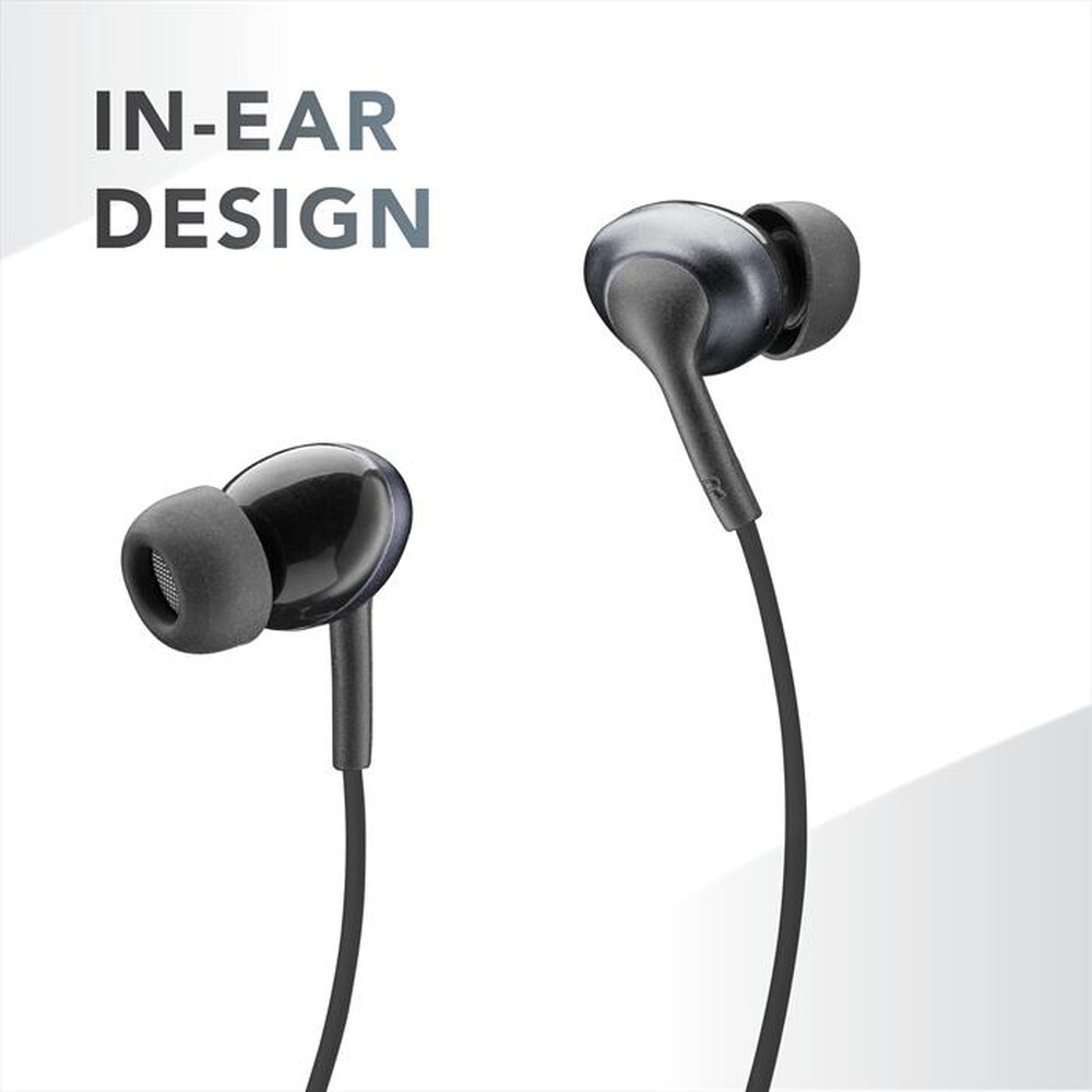 Immagine del prodotto CELLULARLINE - Auricolare cuffia AUINEARMSTYPEC2K-Nero