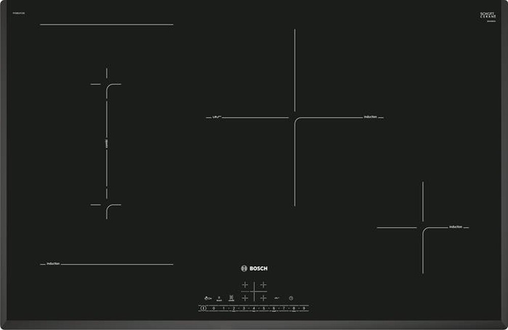 "BOSCH - Piano cottura induzione PVS851FC5Z-Nero"