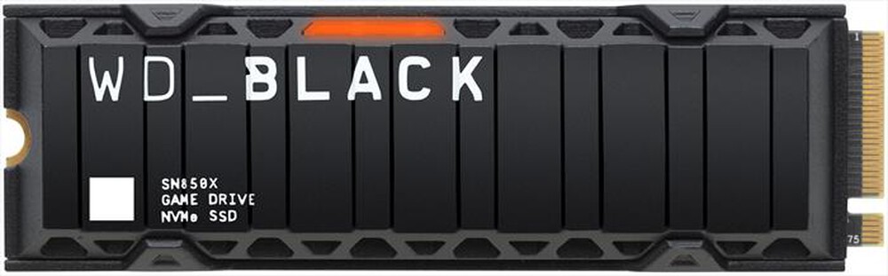 Immagine del prodotto WD - Hard disk interno SN850X +DISSIP 1TB-Nero