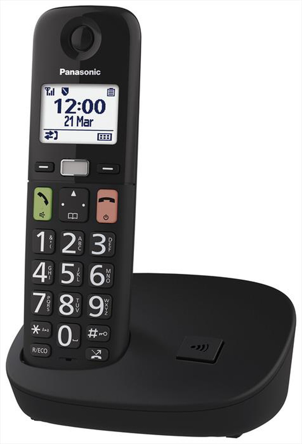 "PANASONIC - Cordless KX-TGU110EXB-Nero"