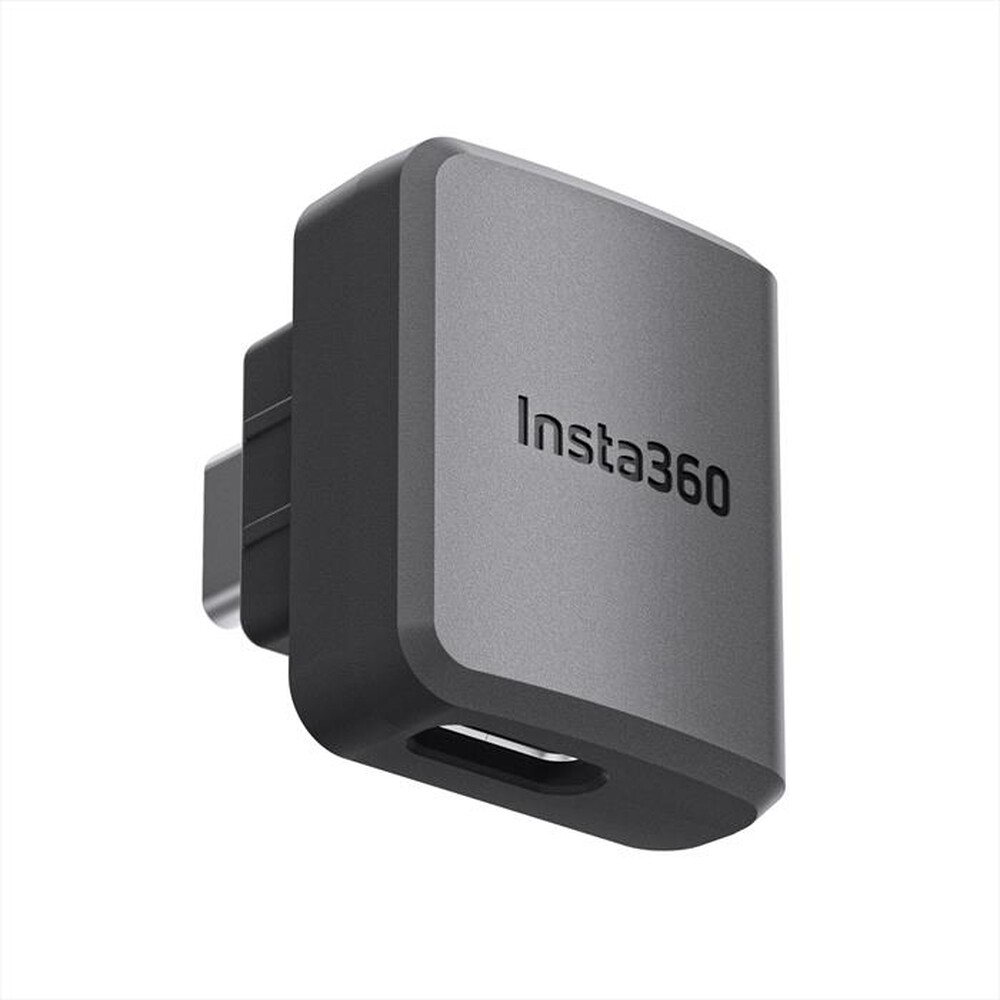 "INSTA360 - ONE RS ADATTATORE MICROFONO-Black"