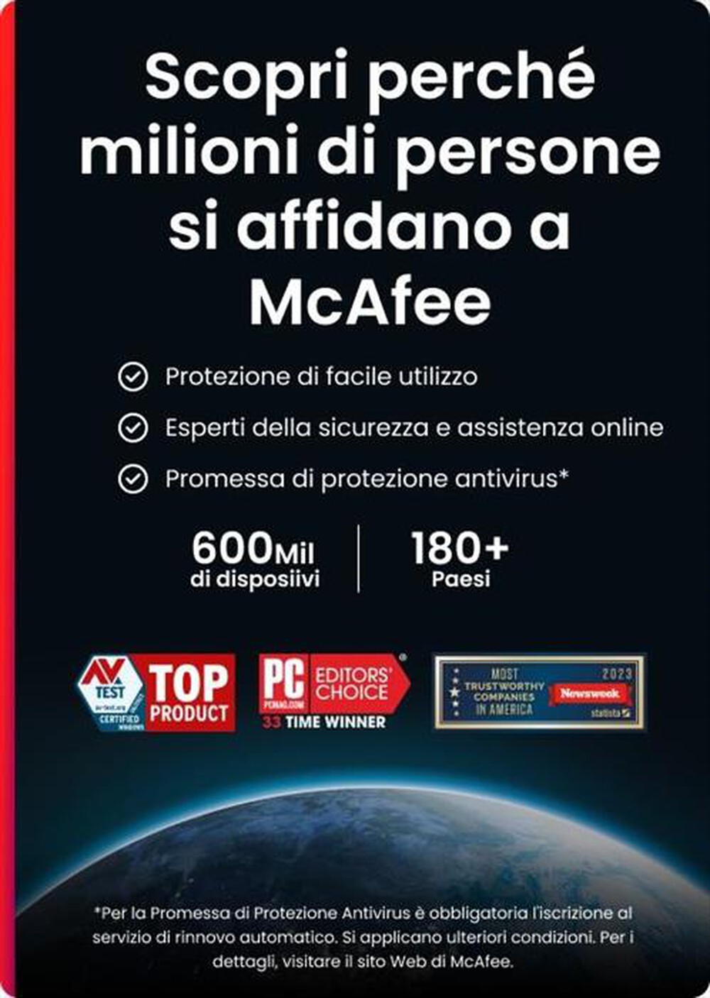 Immagine del prodotto MCAFEE - Total Protection 5 dispositivi