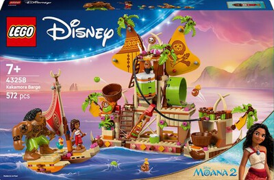 LEGO - DISNEY Il barcone dei Kakamora - 43258